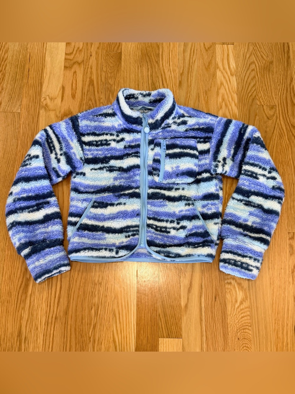 Athleta Girl Fleece Zip Up Jacket - Size 8/10